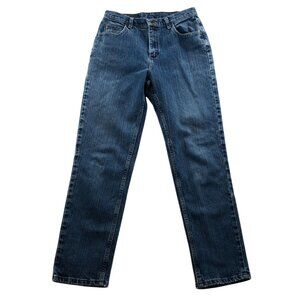Lee Riders Women's Jeans Size 10P Blue Denim Classic Straight Leg Casual Medium